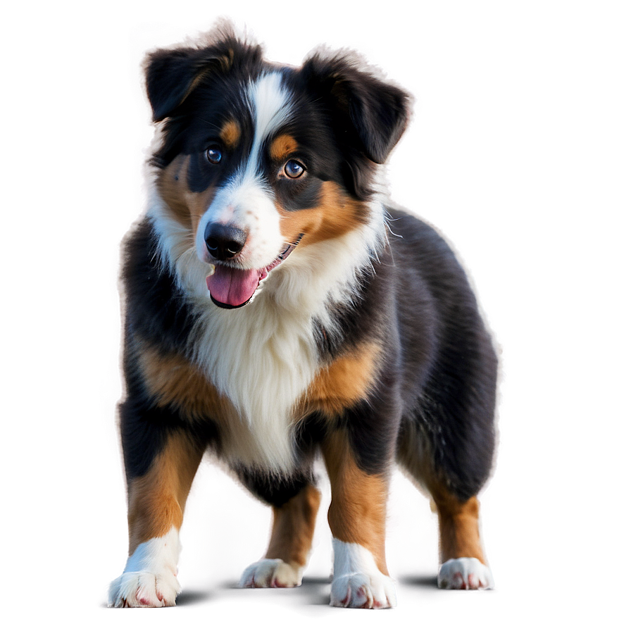 Australian Shepherd Playing Png Qyb