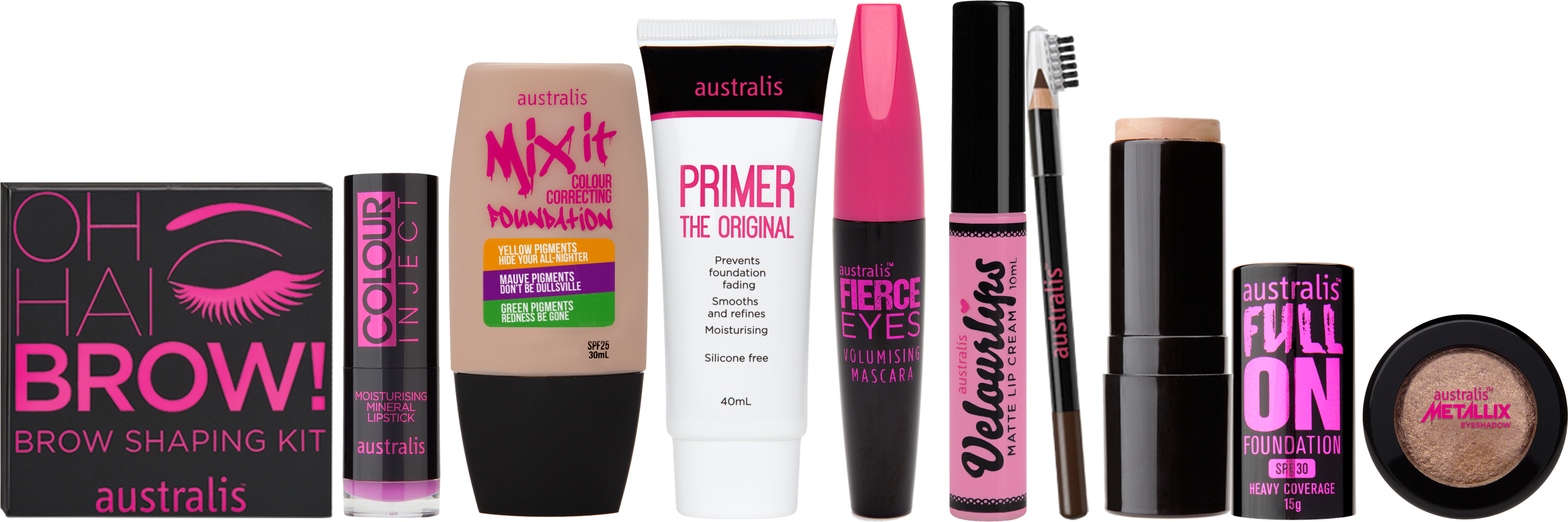 Australis Cosmetics Collection