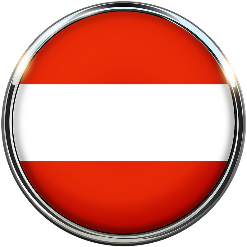 Austrian_ Flag_ Button