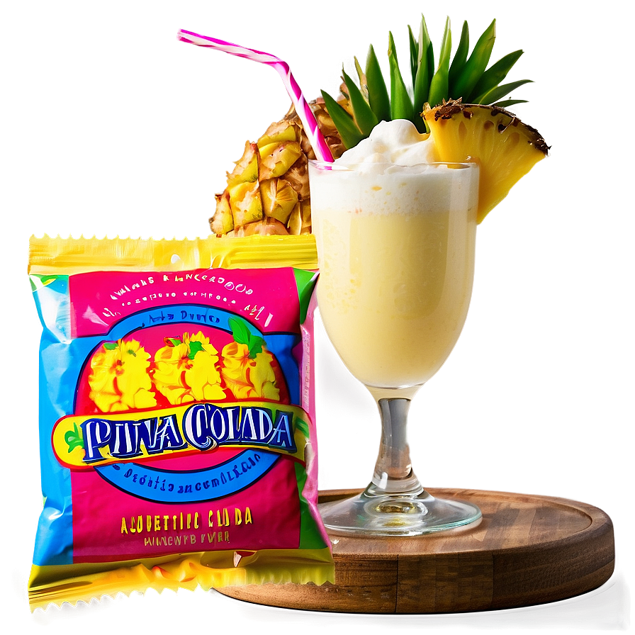 Authentic Pina Colada Blend Png 29