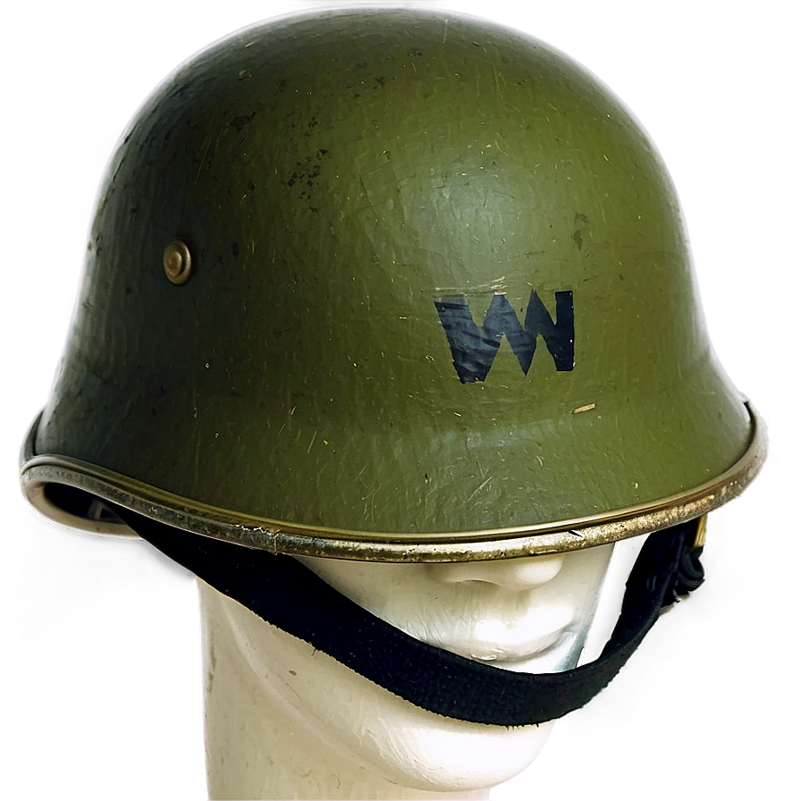 Authentic Ww2 Army Helmet Png 1