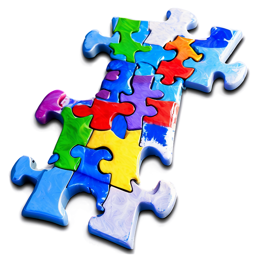 Autism Puzzle Piece Frame Png Exj83