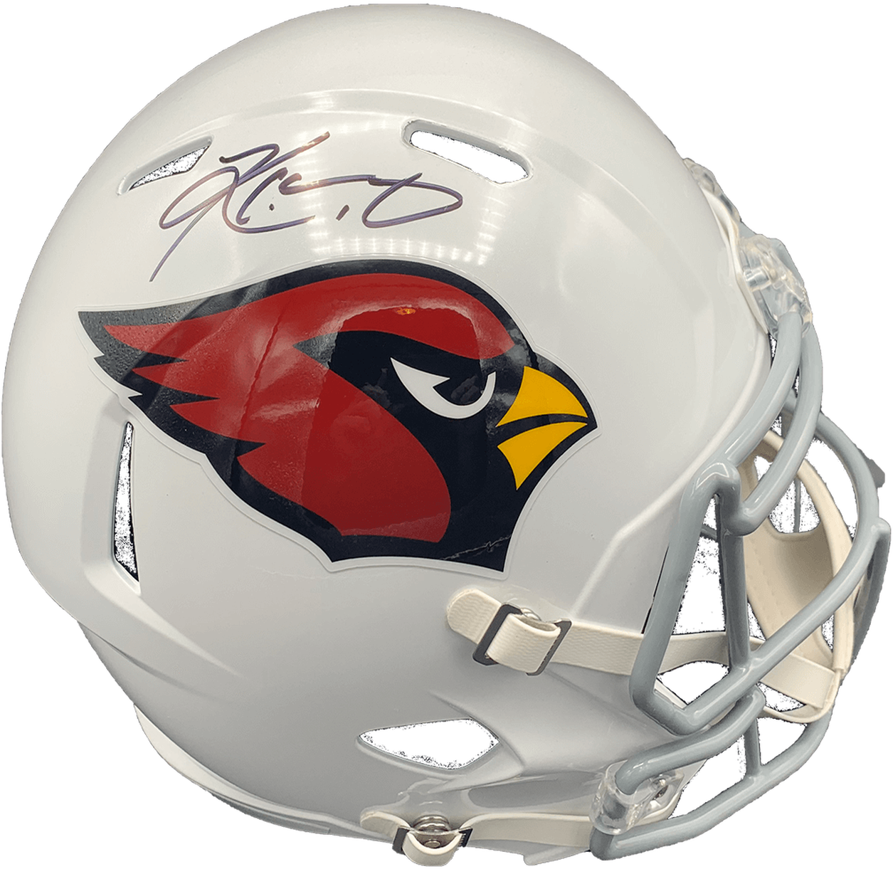 Autographed Cardinals Football Helmet