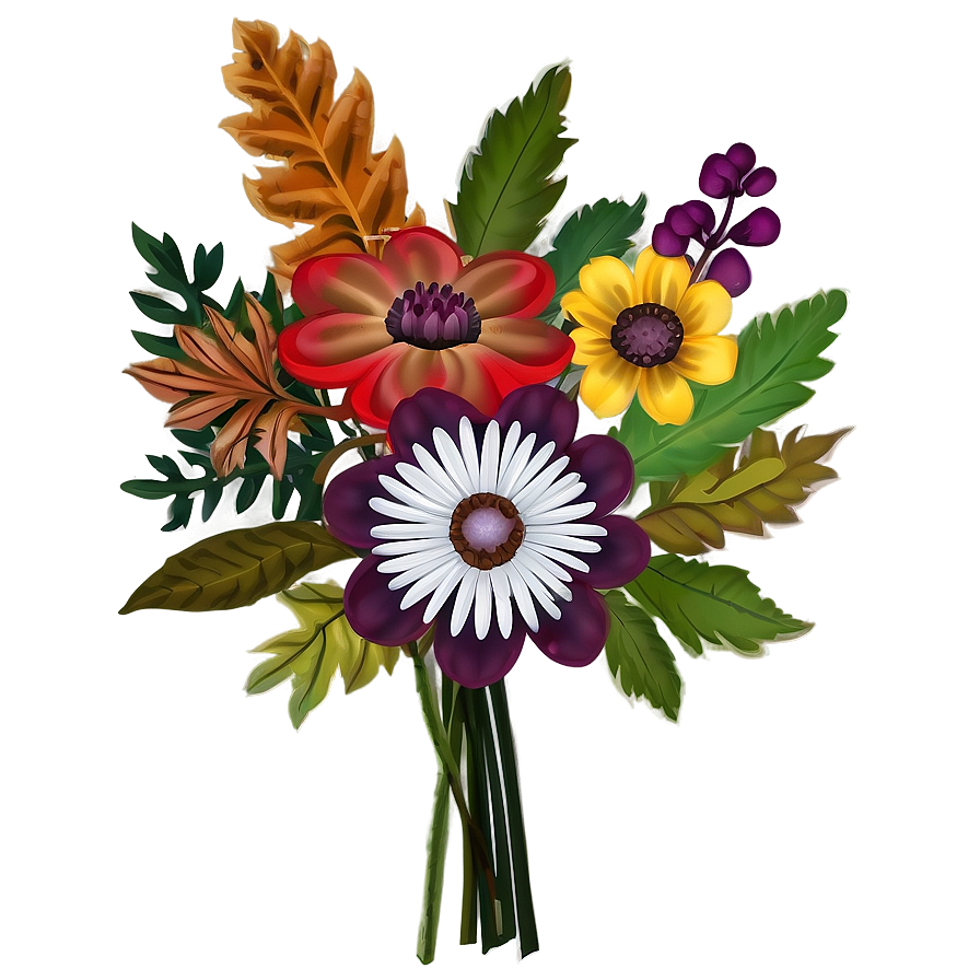 Autumn Bouquet Png Vht19