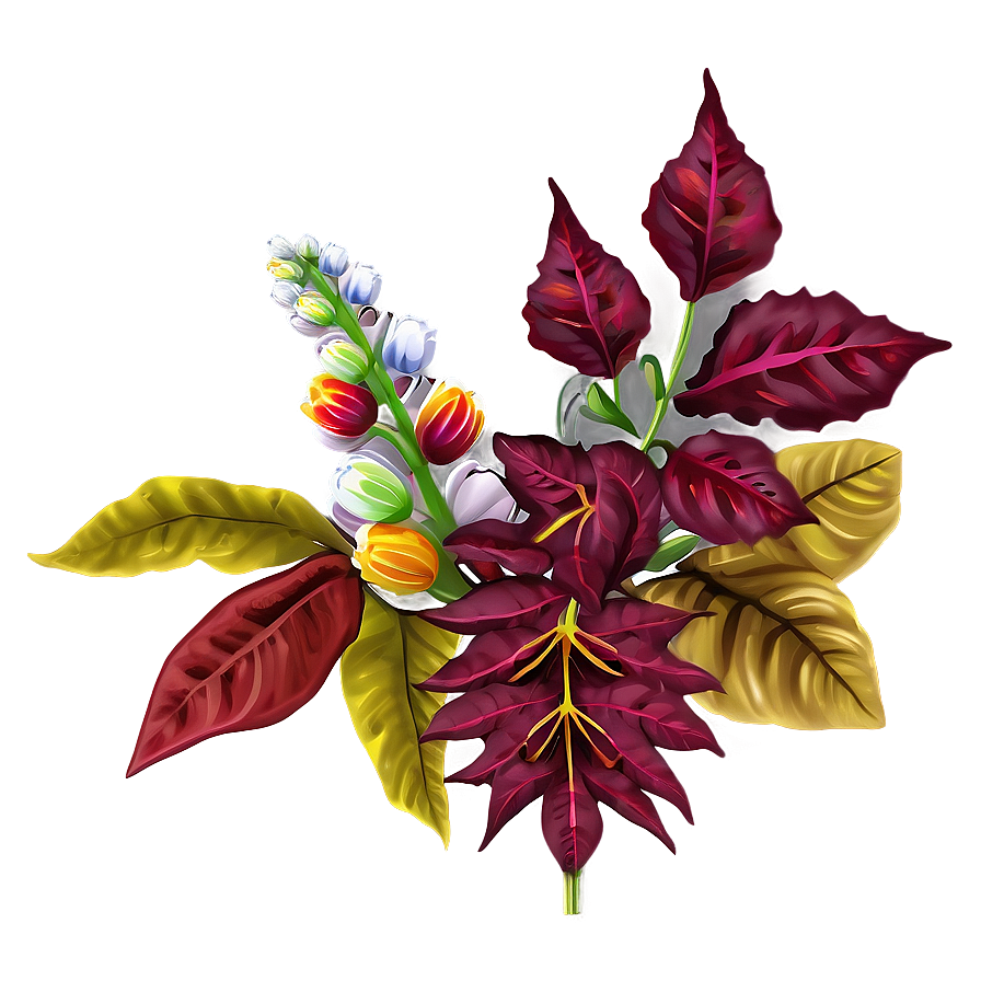 Autumn Garden Flowers Png 76