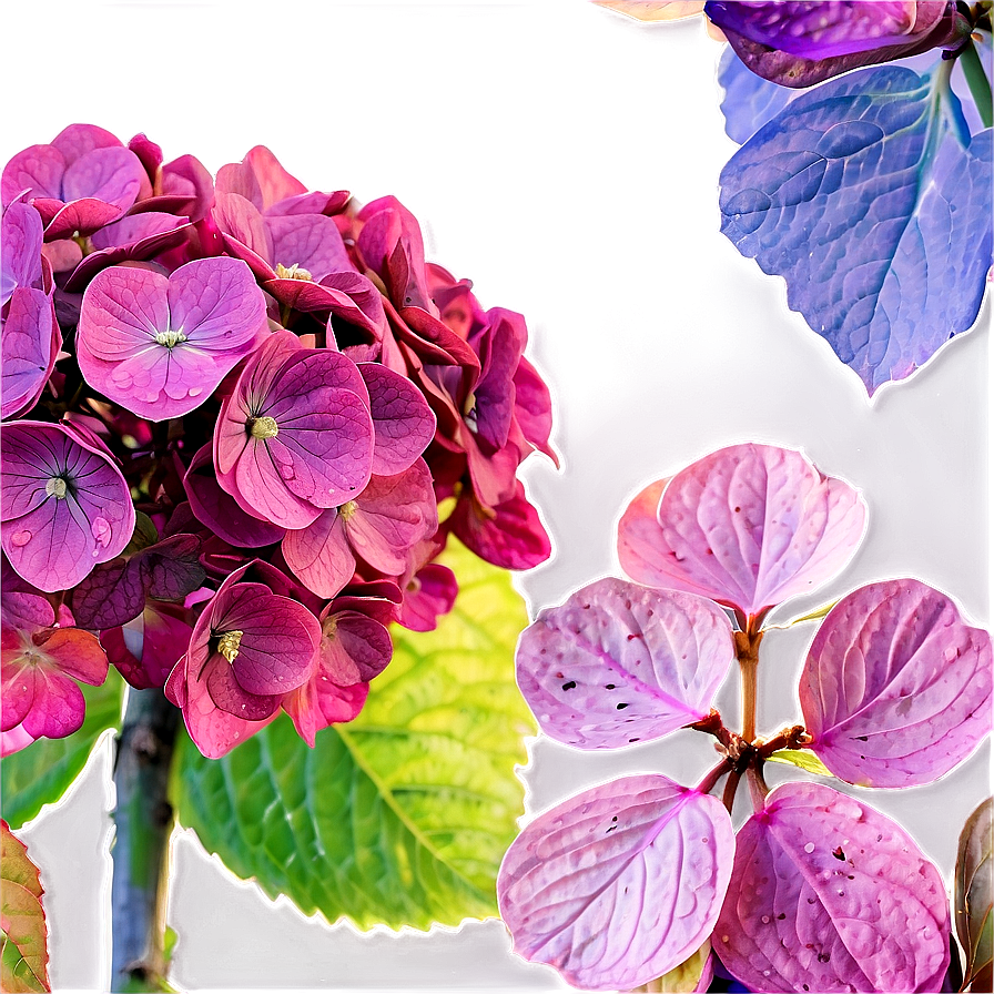 Autumn Hydrangea Png 05242024