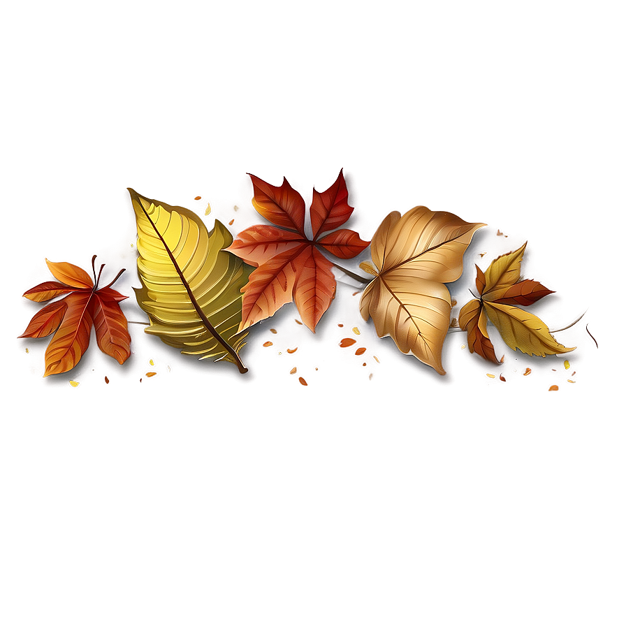 Autumn Leaf Border Png Xfc68