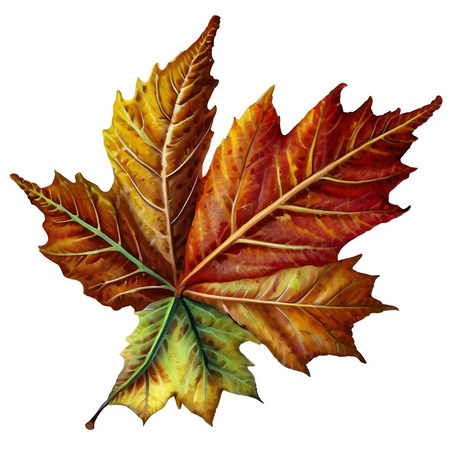 Autumn Leaf Pattern Png Ofk