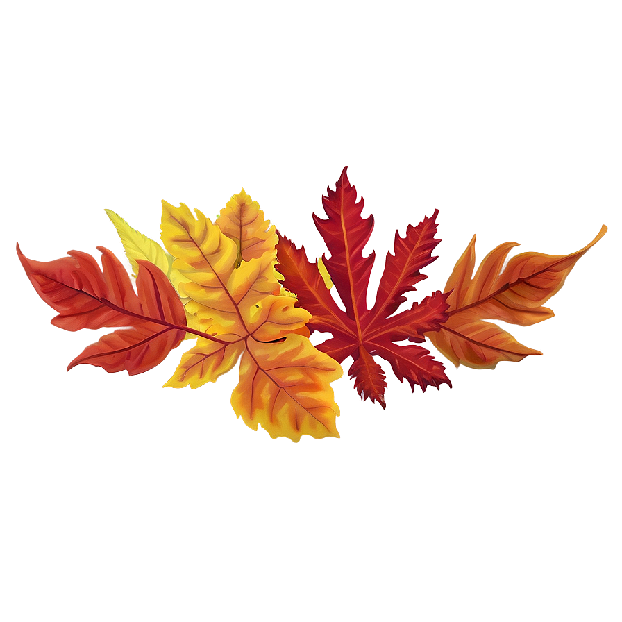 Autumn Leaf Scatter Png 91