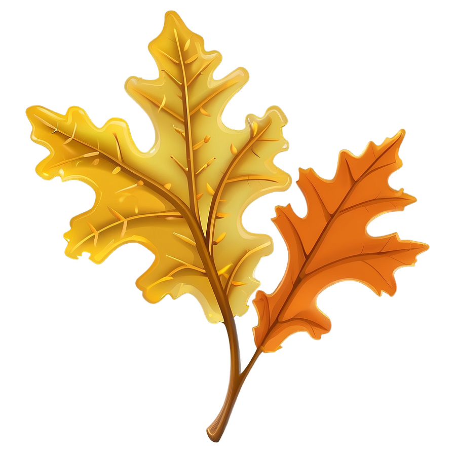 Autumn Oak Leaf Clipart Png Eqv5