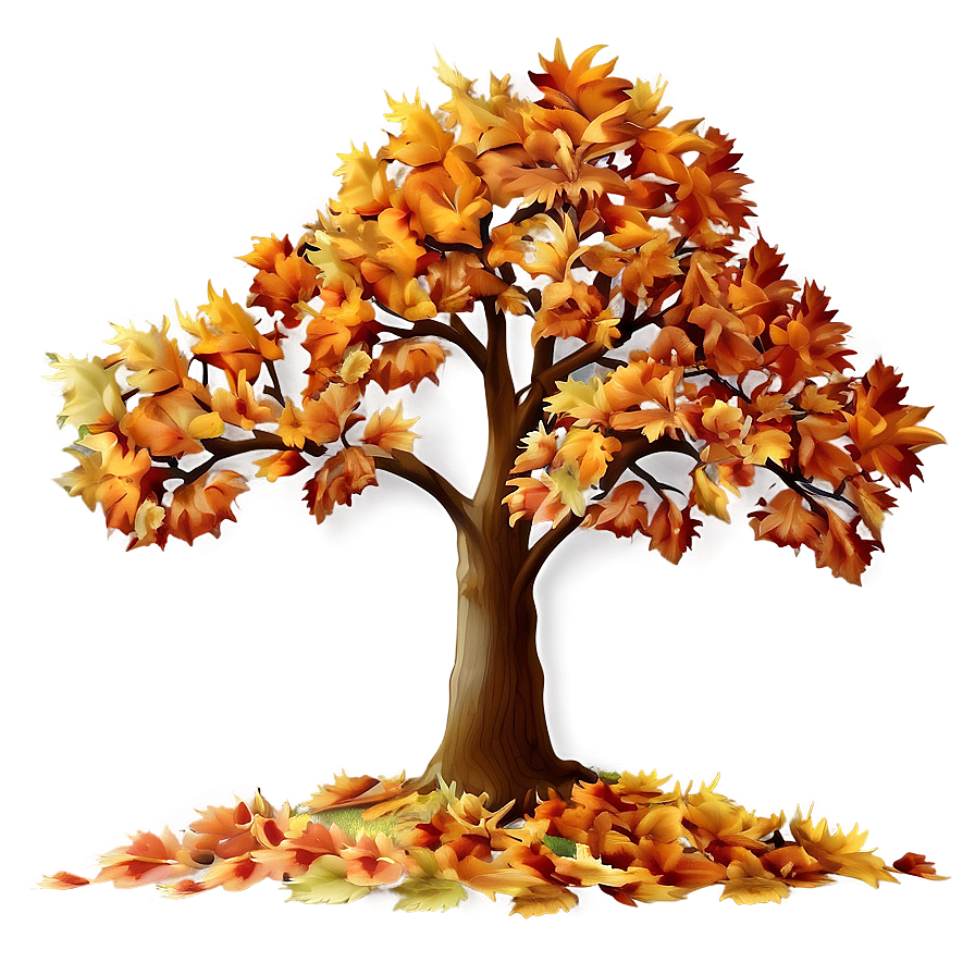 Autumn Oak Tree Png 78