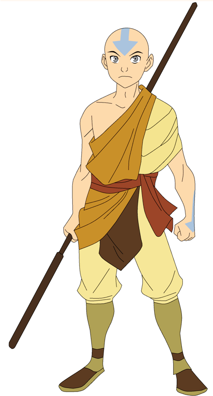 Avatar Aang Standing Pose