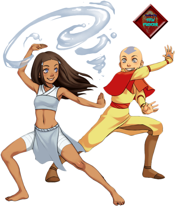 Avatar Aangand Waterbender Fanart