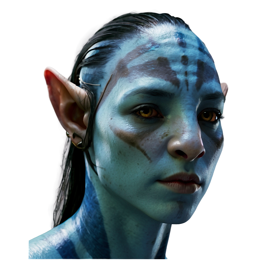 Avatar Face Closeup Png Shb