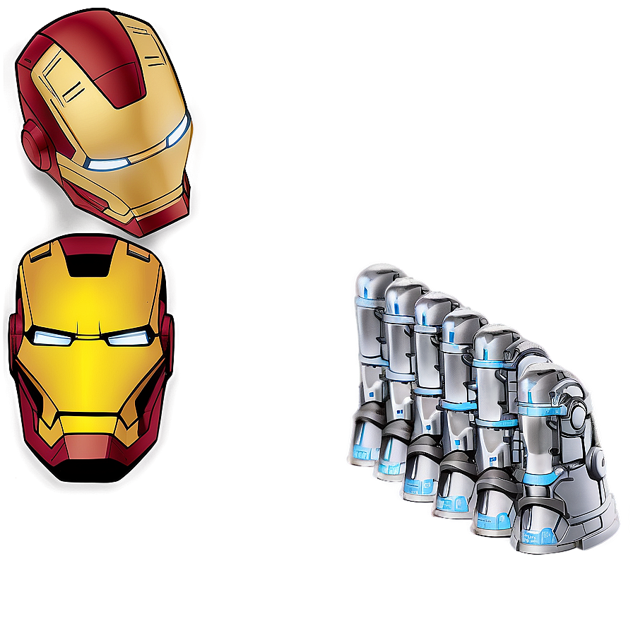 Avengers Iron Man Helmet Profile Png Ckn15