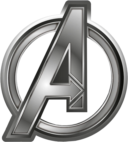 Avengers Logo Metallic