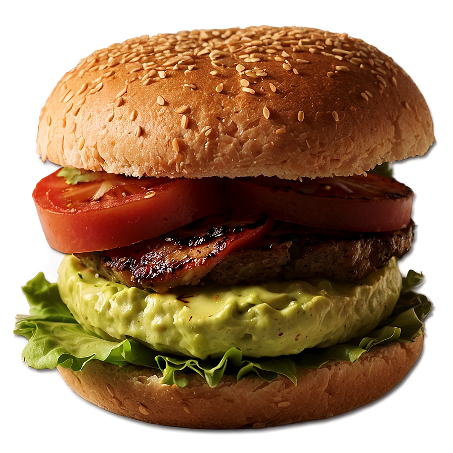 Avocado Blt Burger Classic Png Mdn