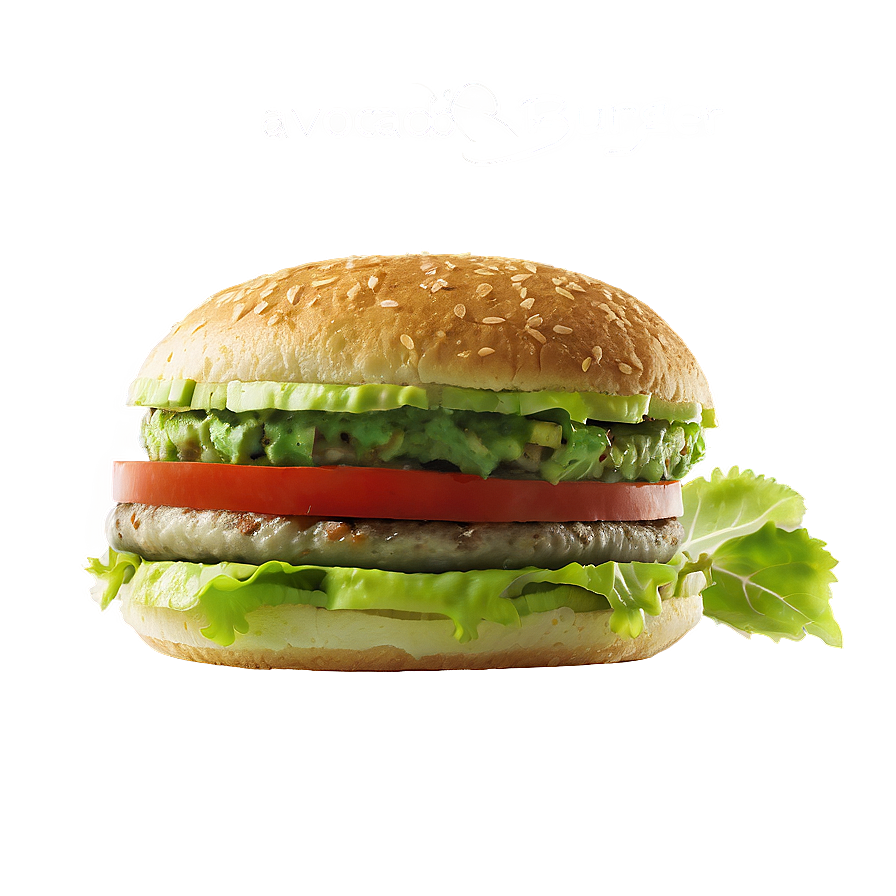 Avocado Burger Png Ypw16