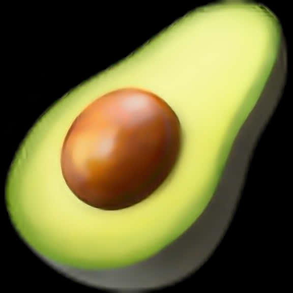 Avocado_ Emoji_ Closeup