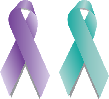 Awareness Ribbon Duo Graphic