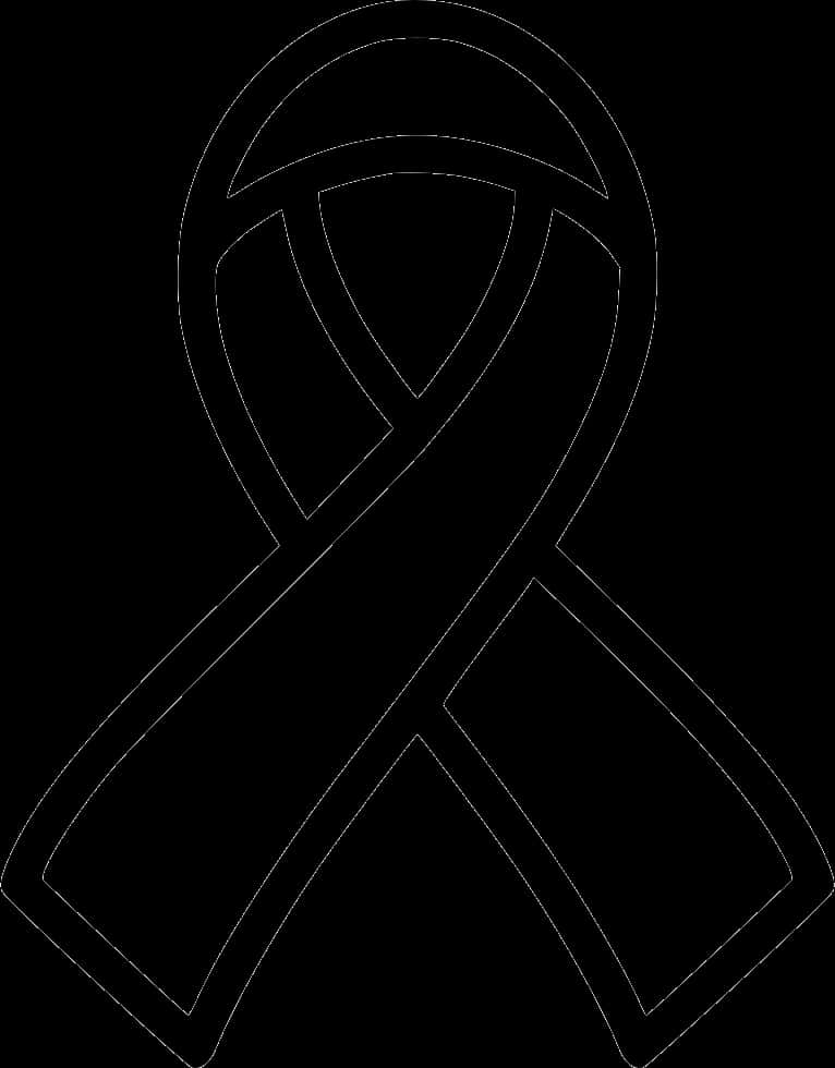 Awareness Ribbon Outline