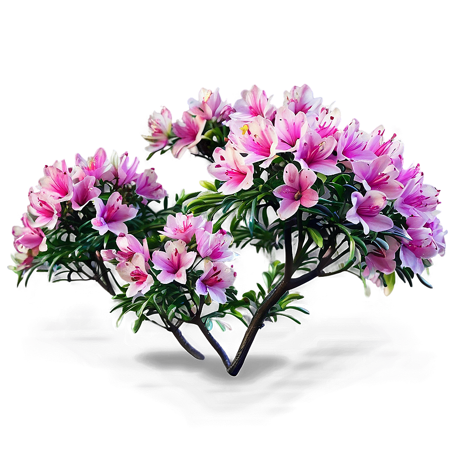 Azalea Flower Bush Png Gkh