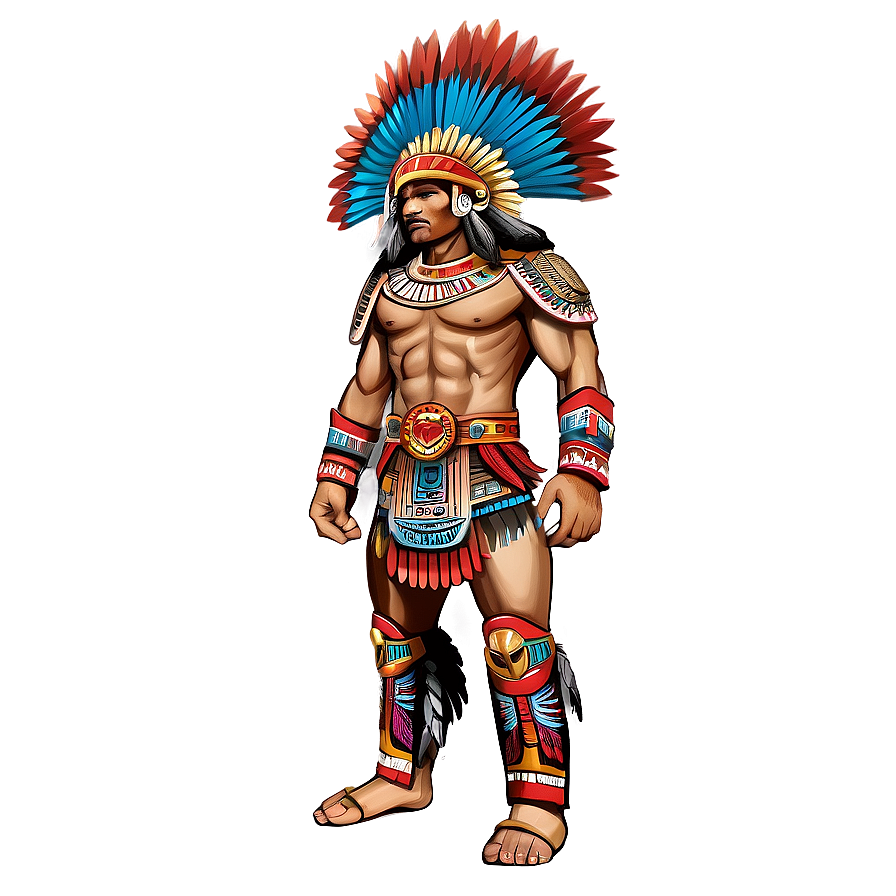 Aztec Eagle Warrior Png 06252024