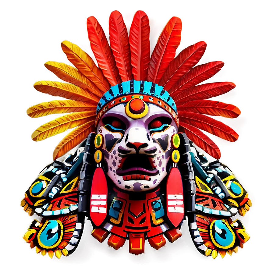 Aztec Jaguar Warrior Png Vma42