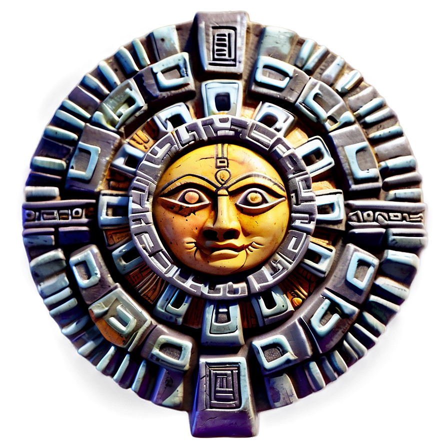 Aztec Sun Stone Png 65