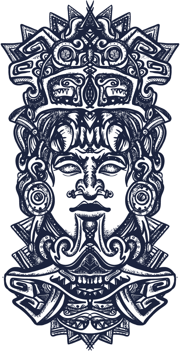 Aztec Warrior Artwork