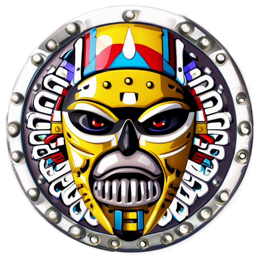 Aztec Warrior Shield Emblem Png 64