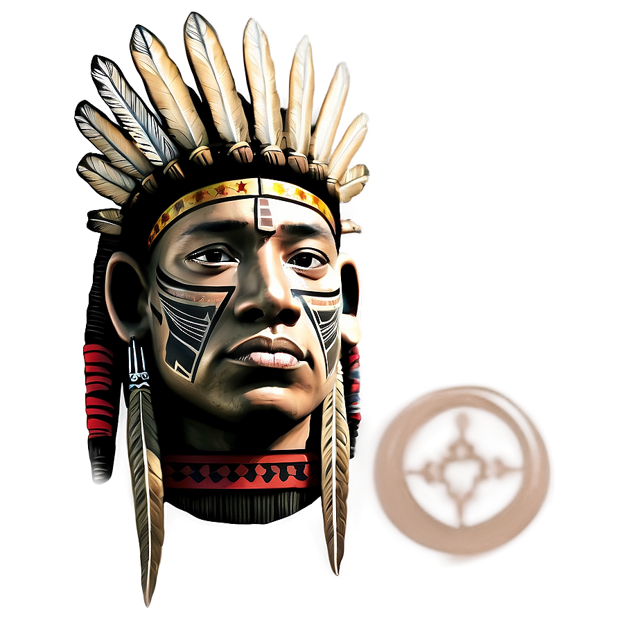 Aztec Warrior Tattoo Art Png 21