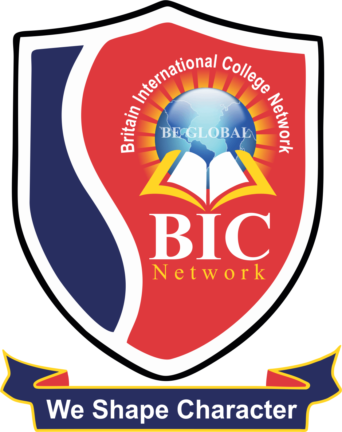 B I C Network College Emblem