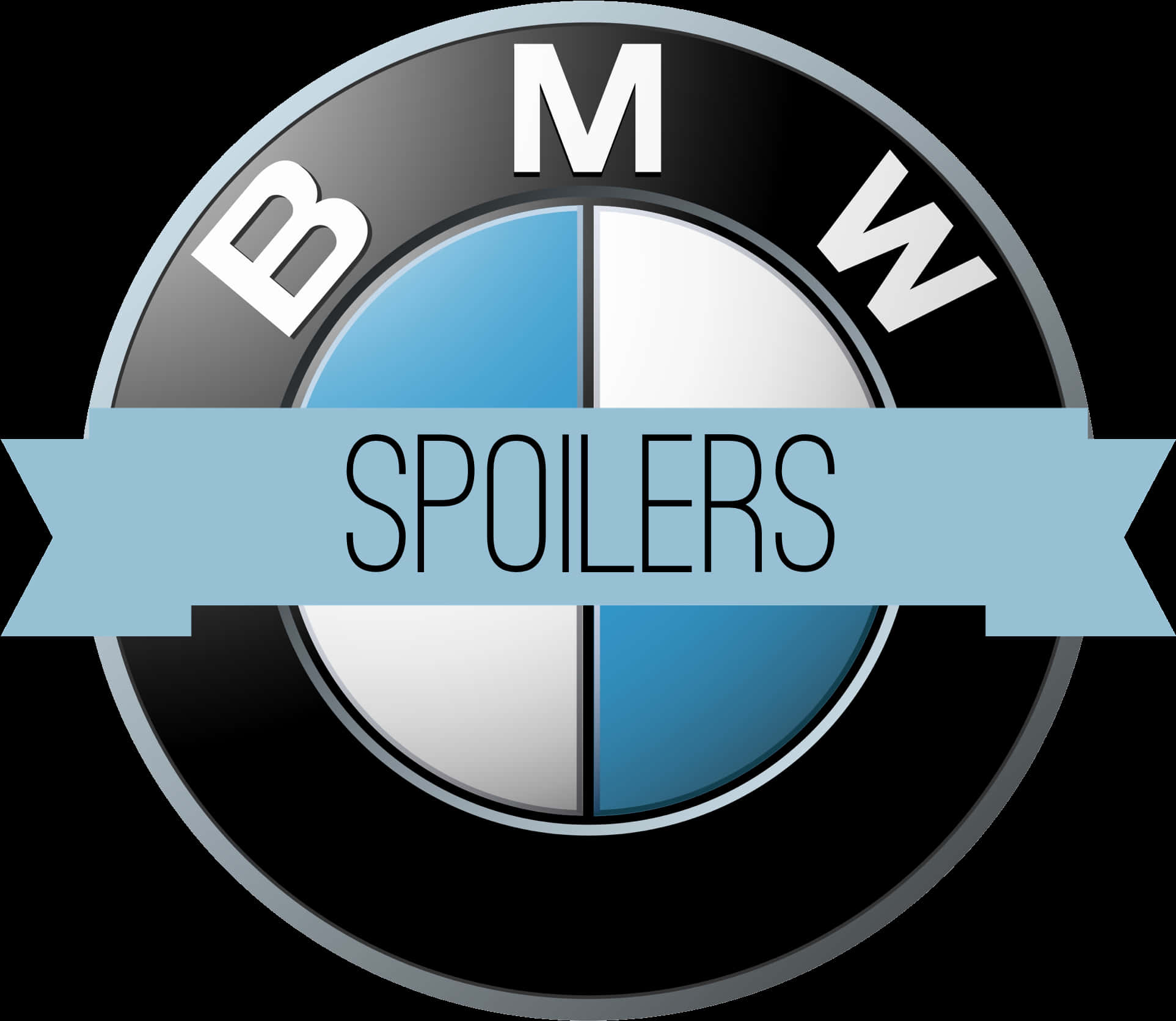 B M W Logowith Spoilers Banner