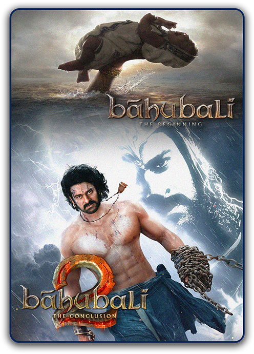 Baahubali Movie Poster Collage