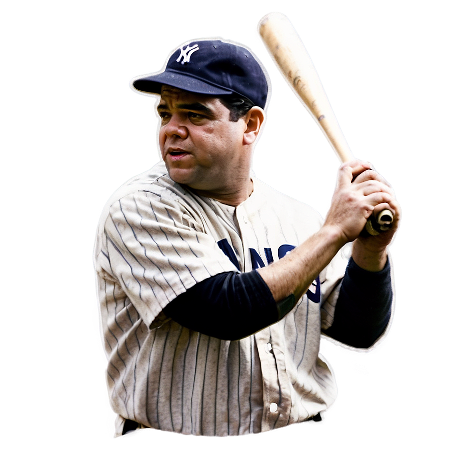 Babe Ruth Baseball Legend Png Mue