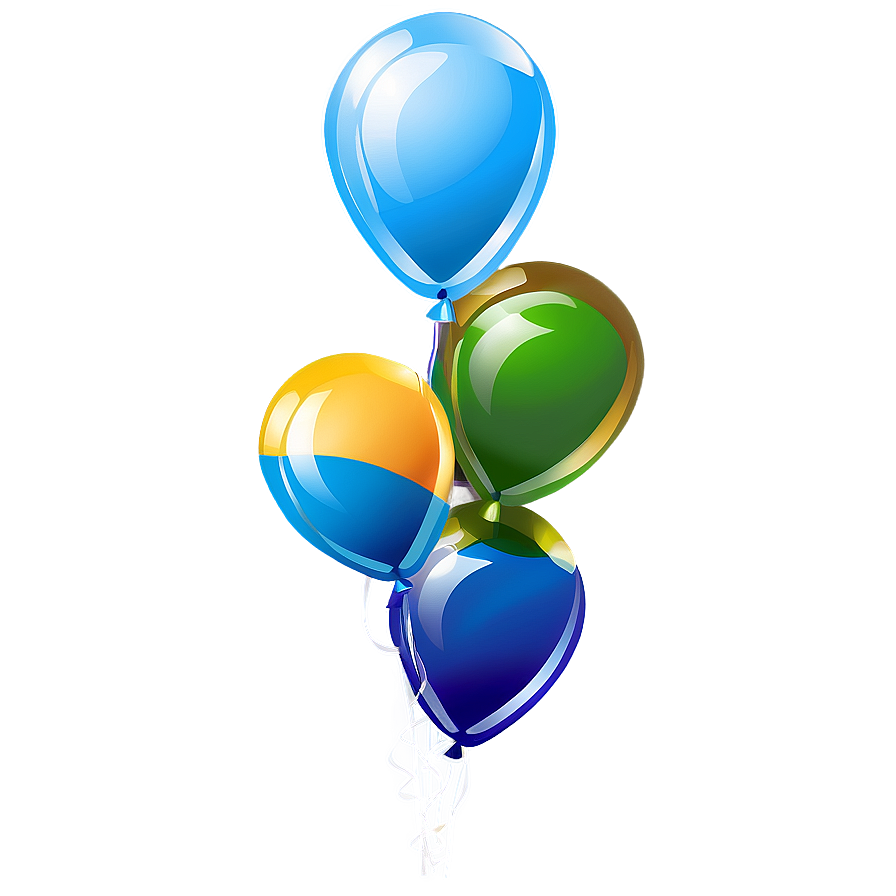 Baby Blue Balloons Png 30