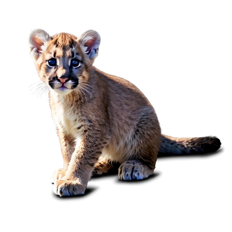 Baby Cougar Cub Png 06202024