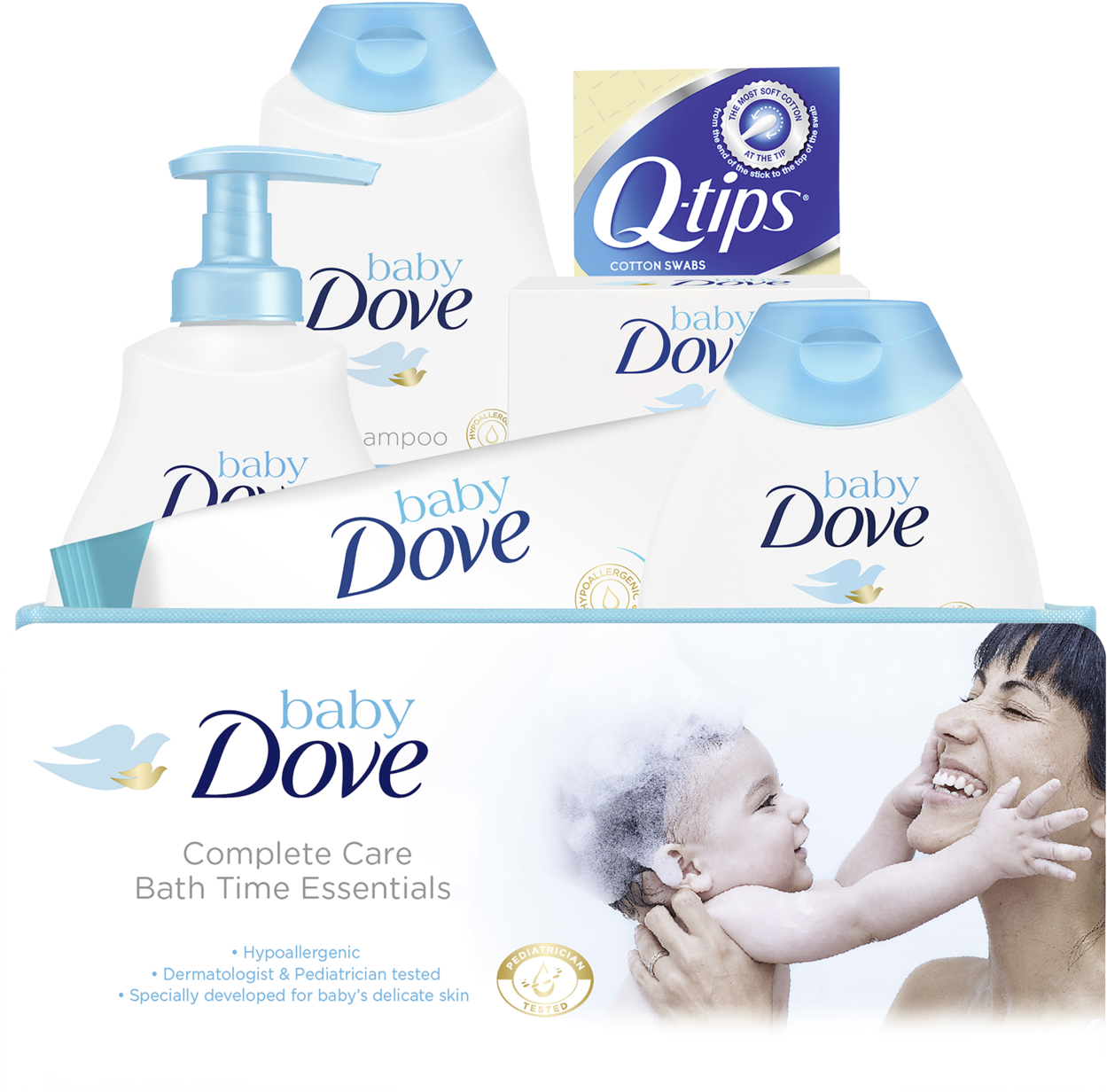 Baby Dove Complete Care Bath Time Essentials