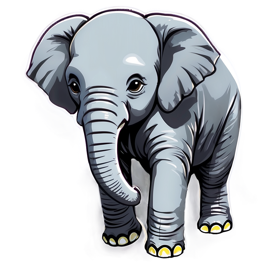 Baby Elephant Cartoon Png 06272024