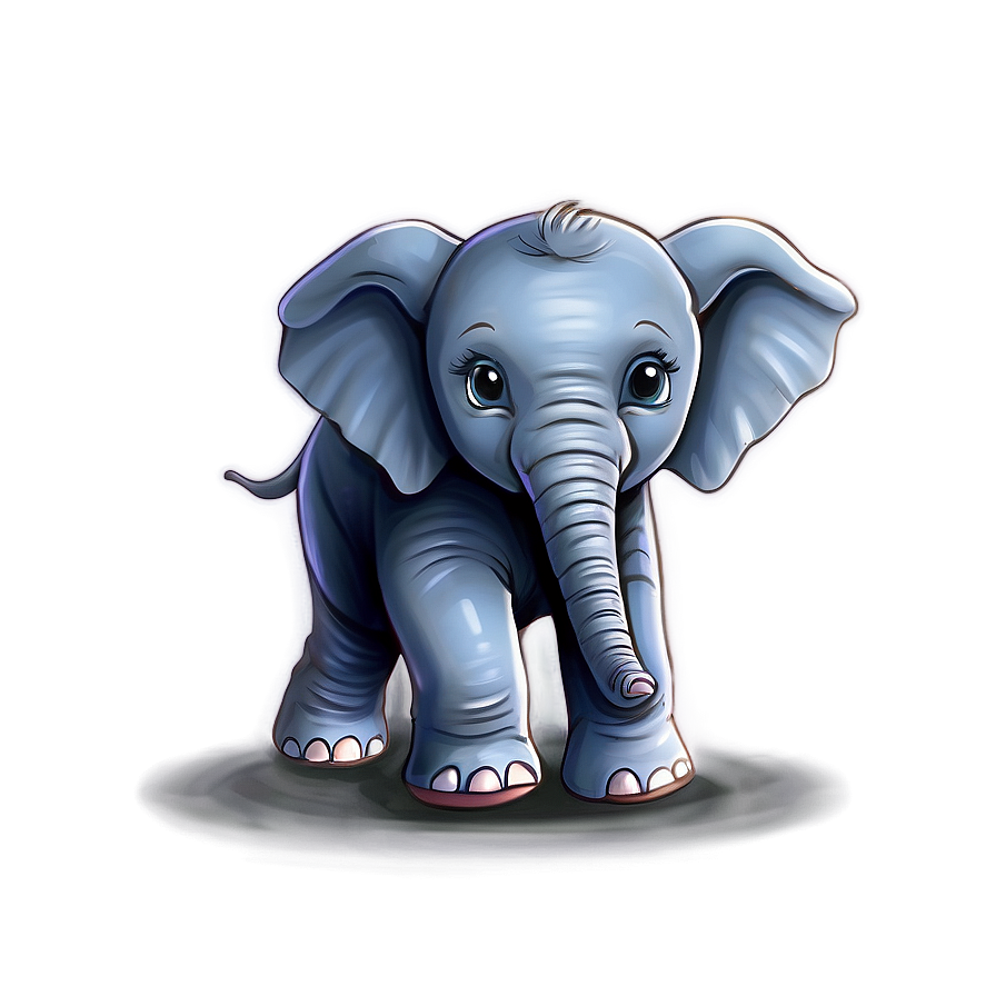 Baby Elephant Drawing Png 06122024