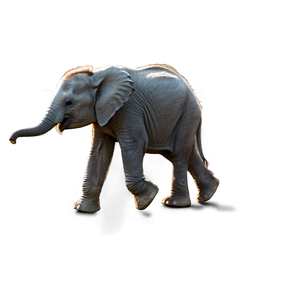 Baby Elephant Learning To Walk Png Qvy76