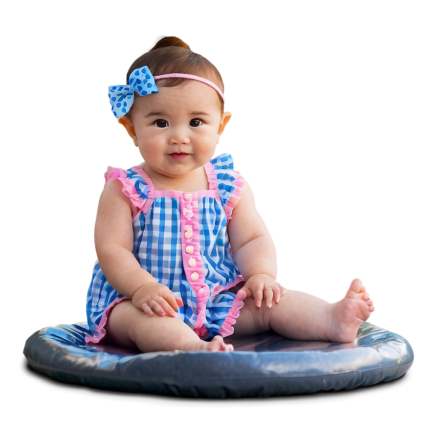 Baby Girl At The Beach Png Vox81