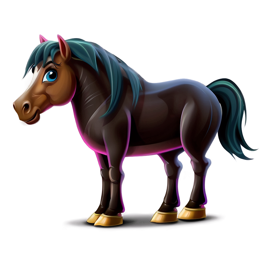 Baby Horse Cartoon Png Oeo41