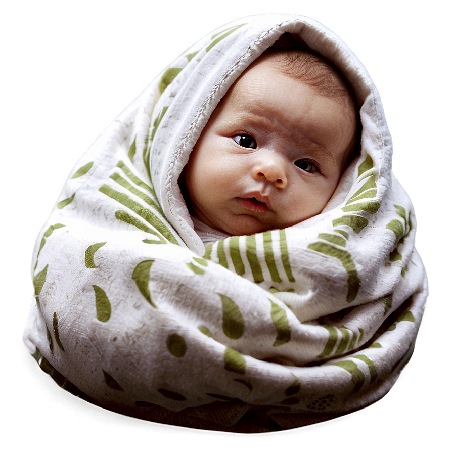 Baby In Blanket Png Wac82