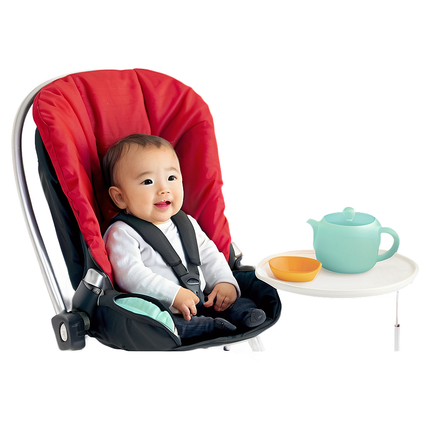 Baby In High Chair Png Okb