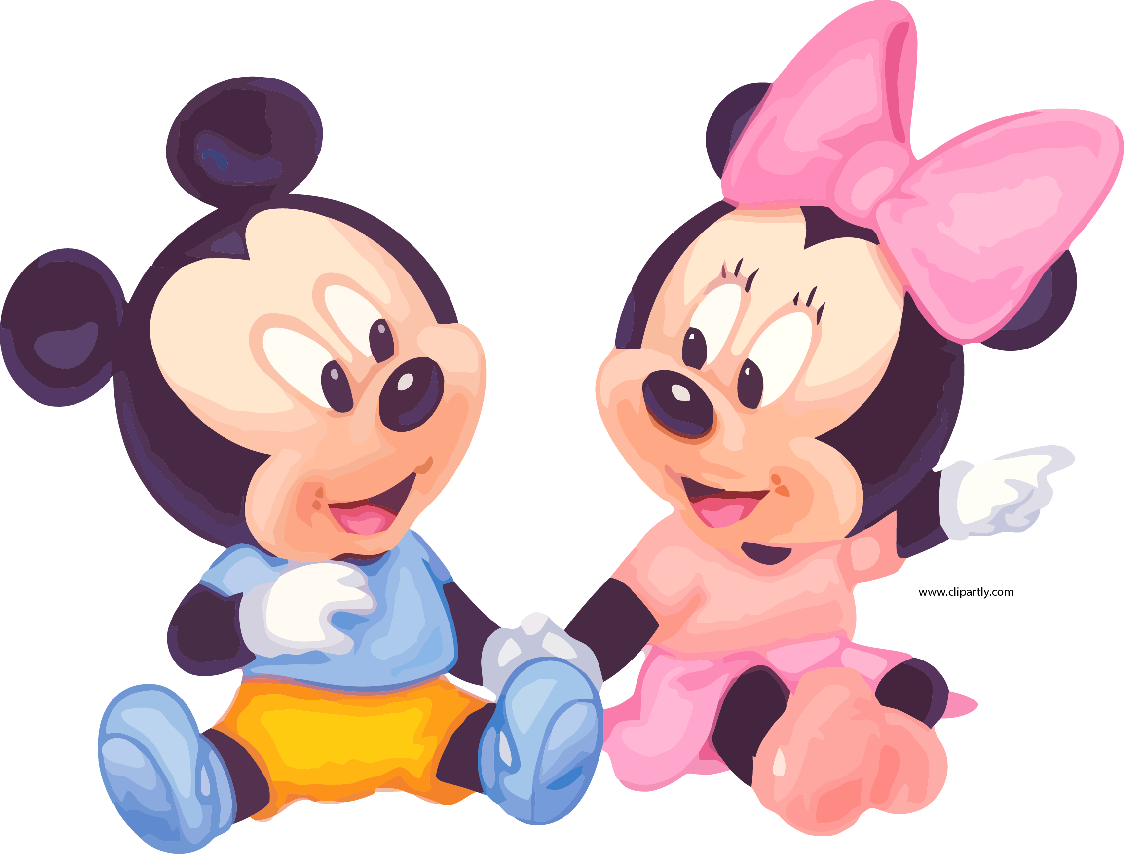 Baby Mickeyand Minnie Together