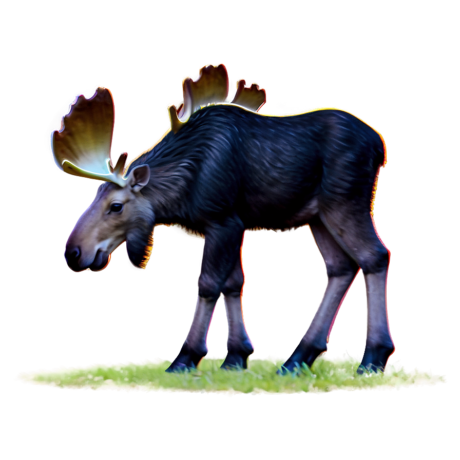 Baby Moose Cuteness Png 05242024