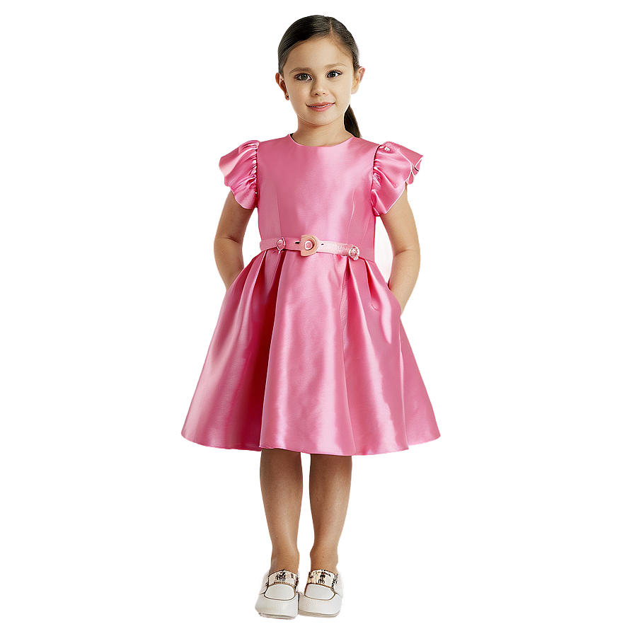 Baby Pink Dress Png 06292024