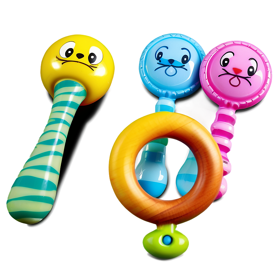 Baby Rattle Set Png 49